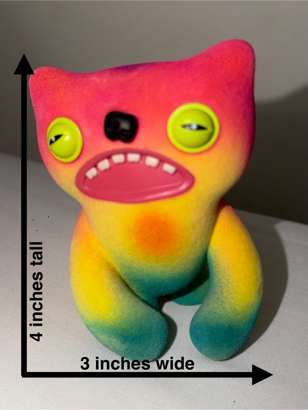 Fuggler Farting Figurine - Rainbow Gradient